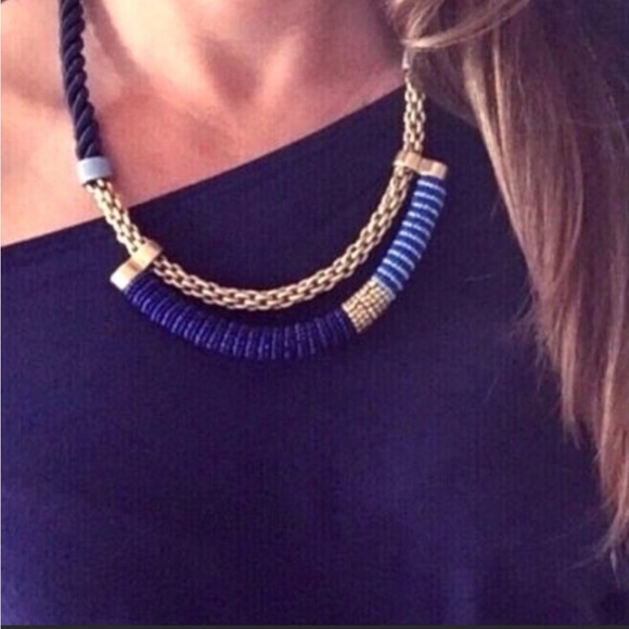 EUC Stella & Dot Marine Collar Necklace - Picture 4 of 7